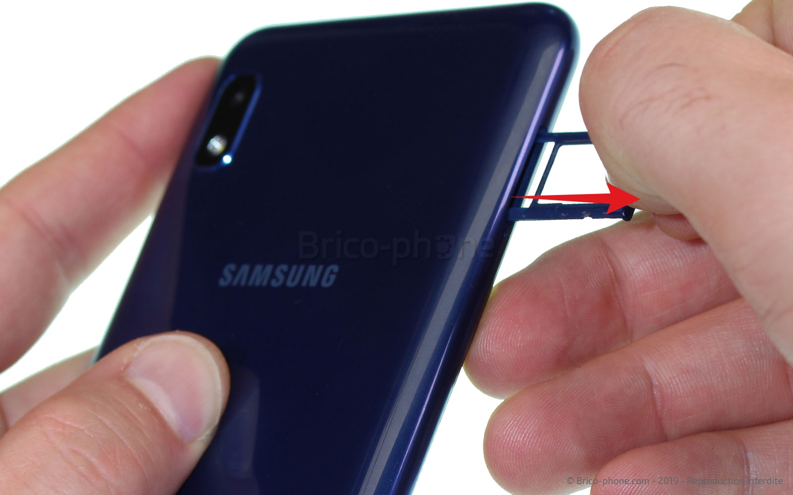 Changement du connecteur de charge  sur Galaxy A10 photo 2